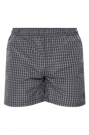 格纹短裤 od raf simons